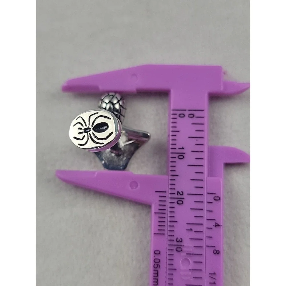 Marvel Comics SPIDER-MAN Bust Silvertone CUFFLINKS